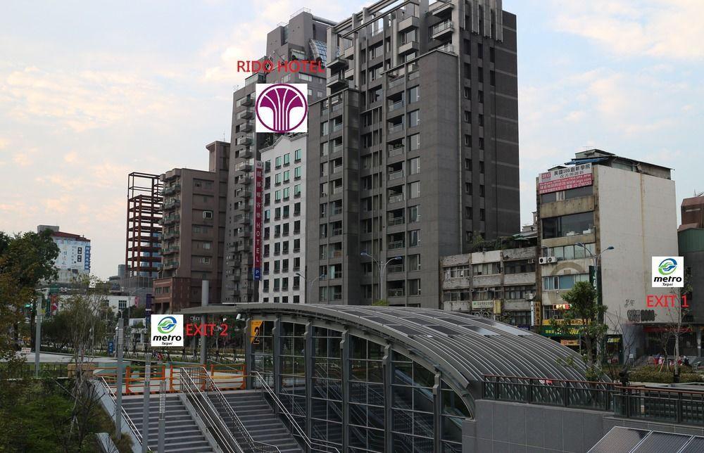Rido Hotel Taipei Exterior foto